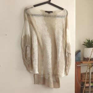 Women's Cream Knit Sweater
